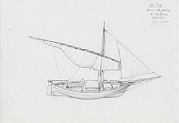 179 Sicilia - barca da pesca di Sciacca - 1945 - tipo gozzo